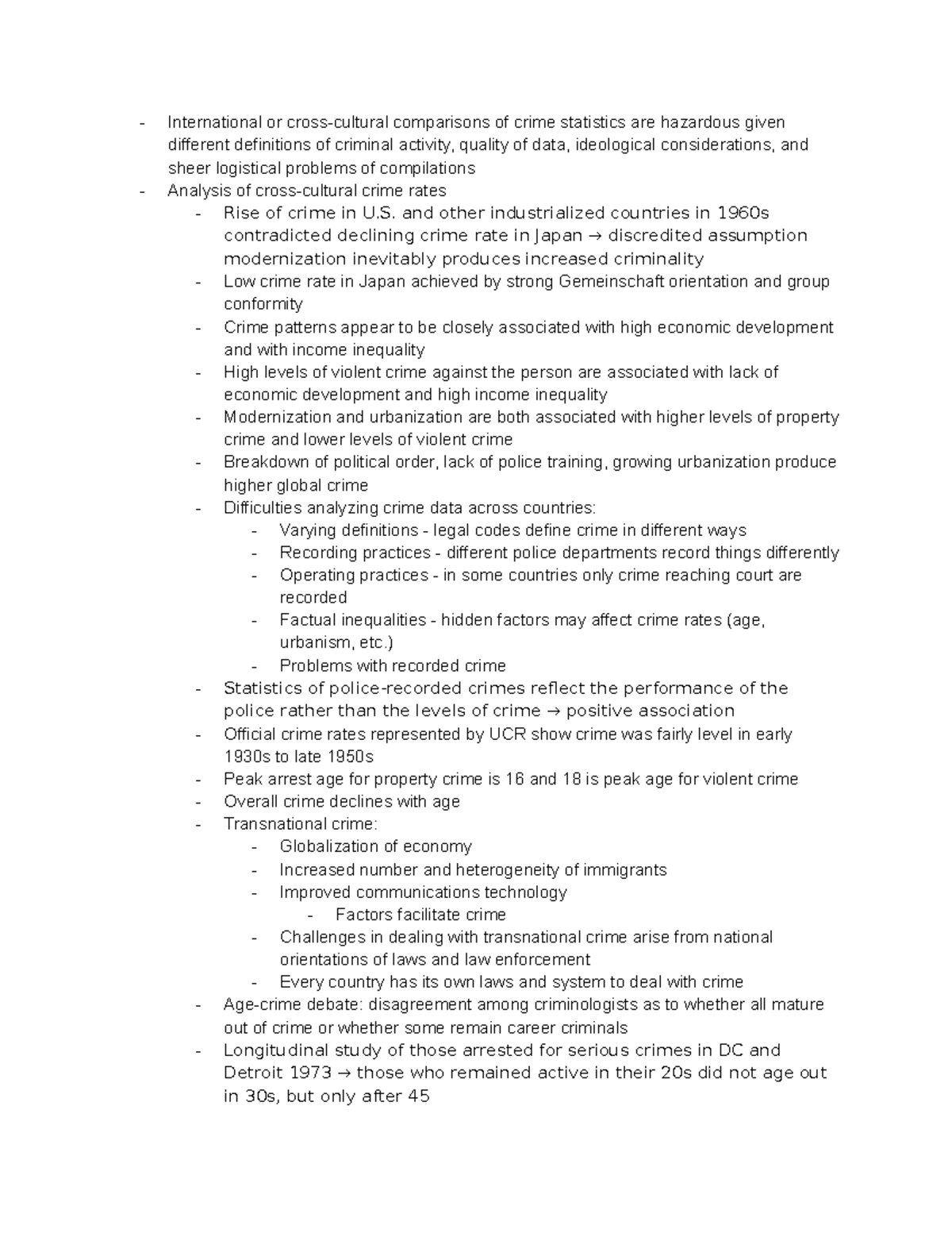 Criminology Ch. 3 - Summary Notes And Key Concepts From Chapter 3 Of ...