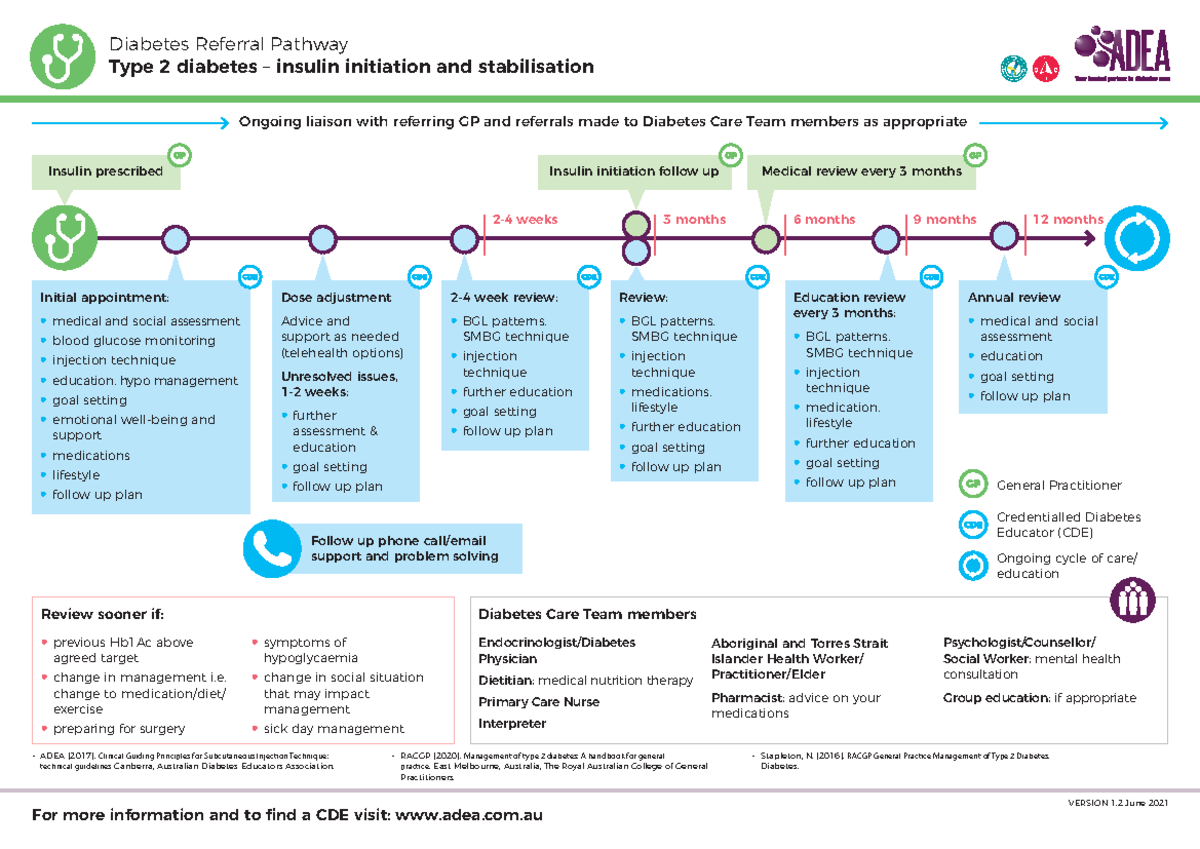 Diabetes Referral Pathway for people living with type 2 diabetes ...