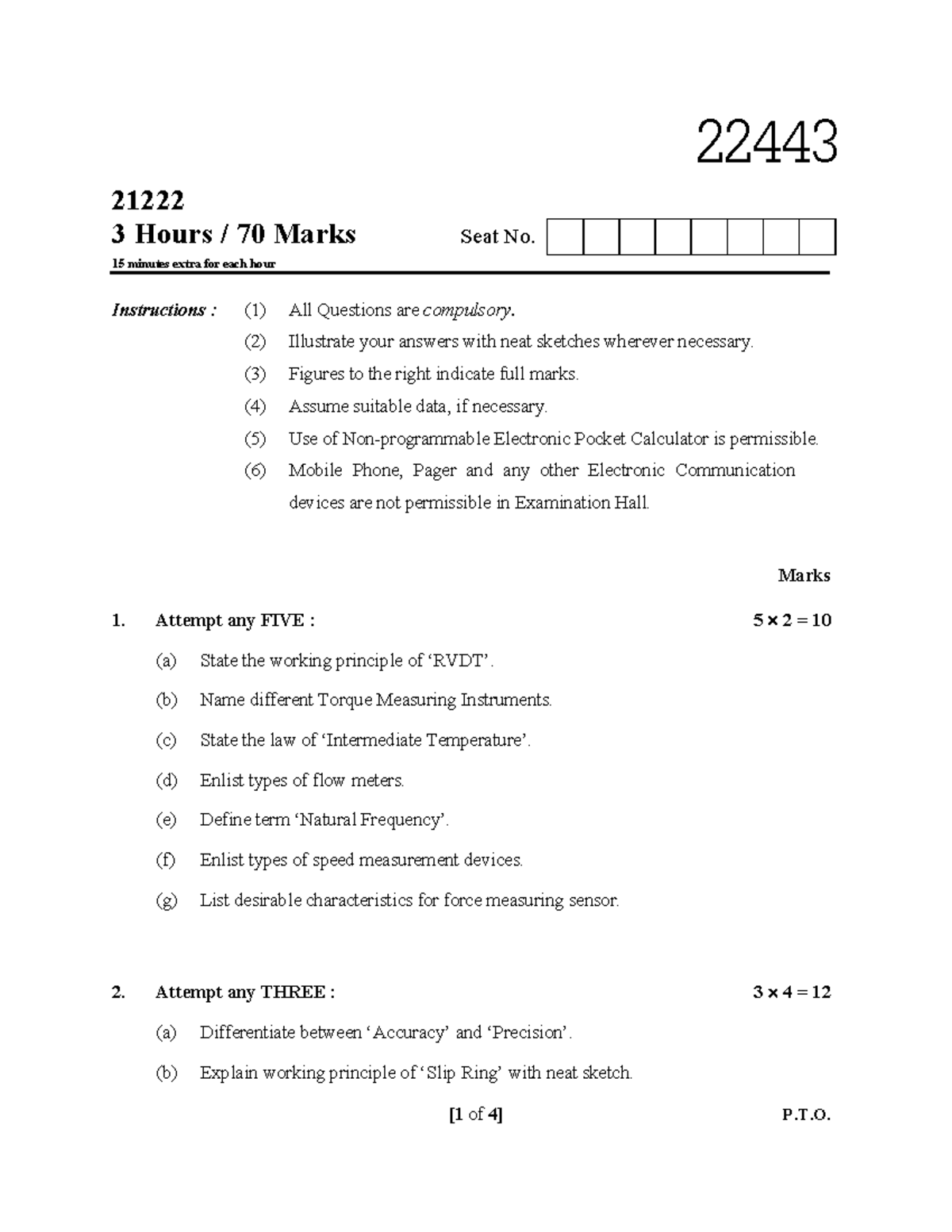 22443 2022 Summer question paper[Msbte study resources] - 22443 [1 of 4 ...