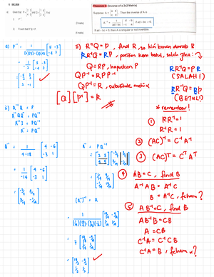 Determinants - Summary Linear Algebra 1 - Evaluating Determinants By ...