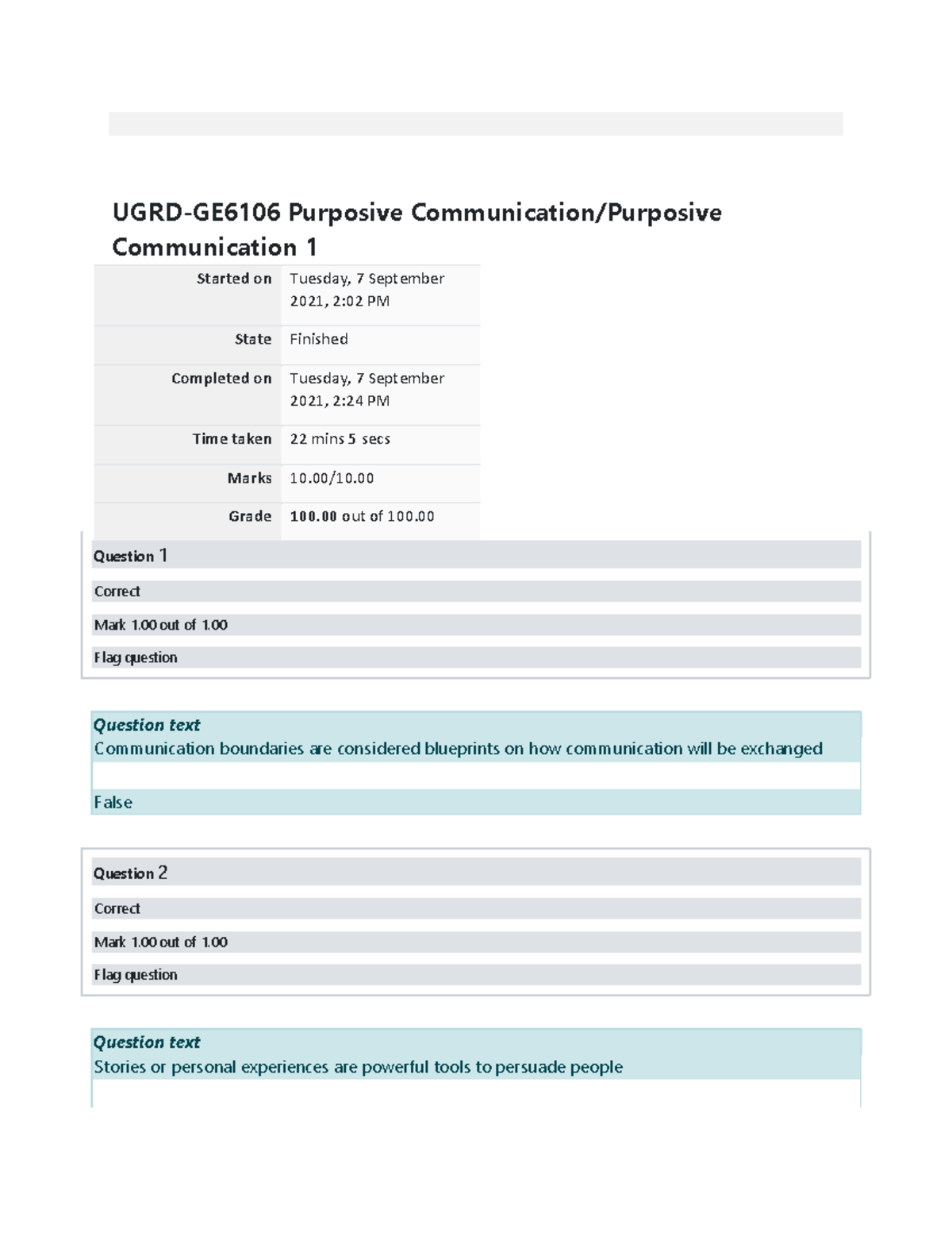 Purposive Communication Final Quiz Edishing - UGRD-GE6106 Purposive ...