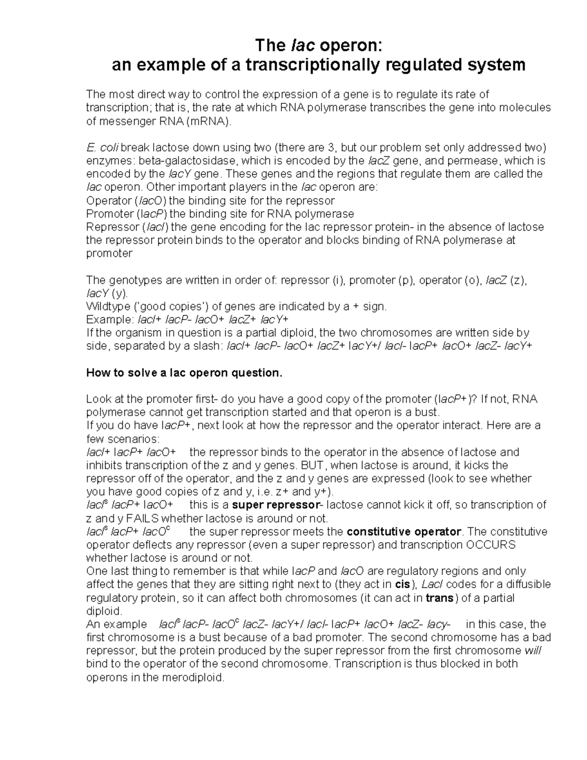 lac-operon-problem-solving-the-lac-operon-an-example-of-a