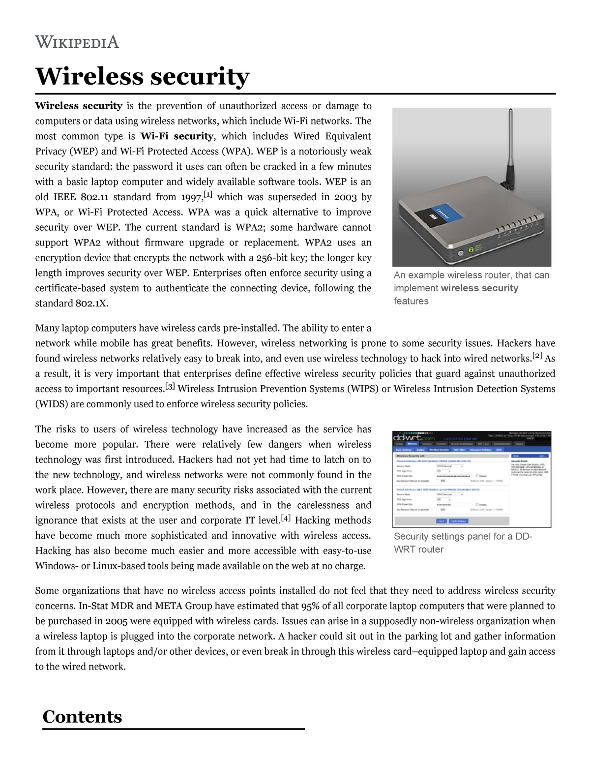 case study on wireless security