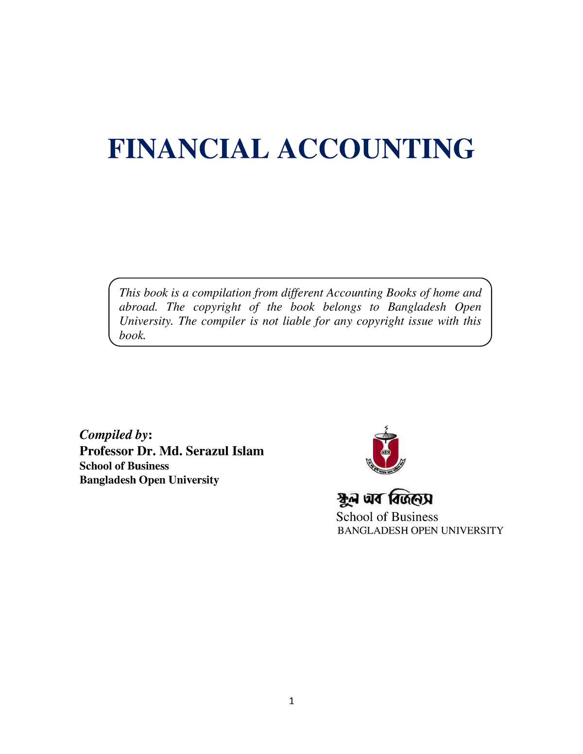 thesis on financial accounting