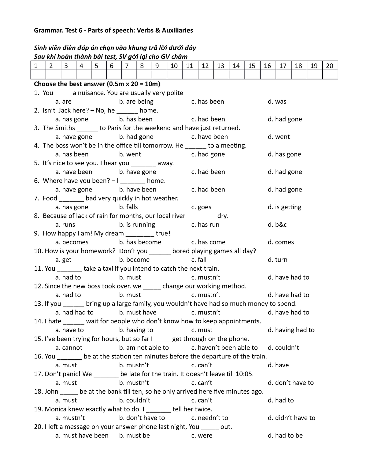 grammar-test-6-english-grammar-test-6-parts-of-speech-verbs