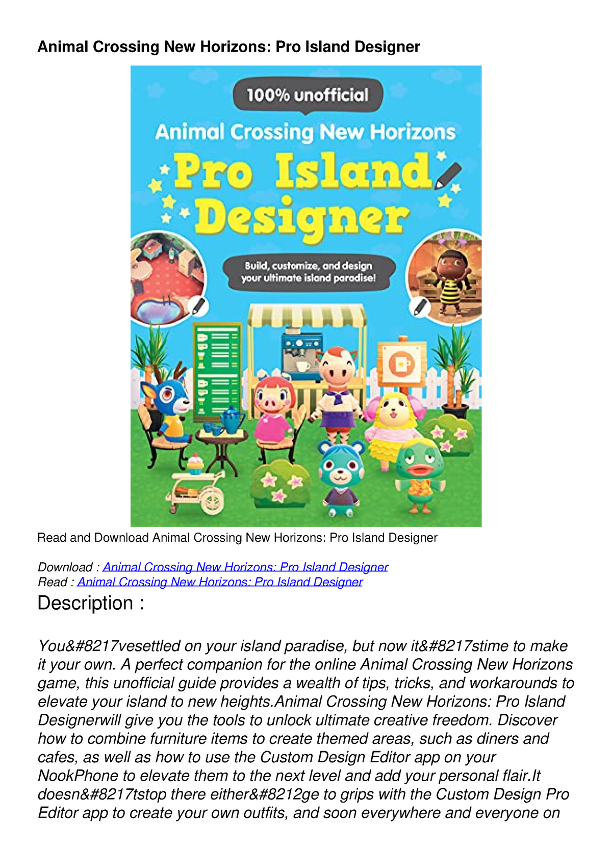 download-pdf-animal-crossing-new-horizons-pro-island-designer-animal