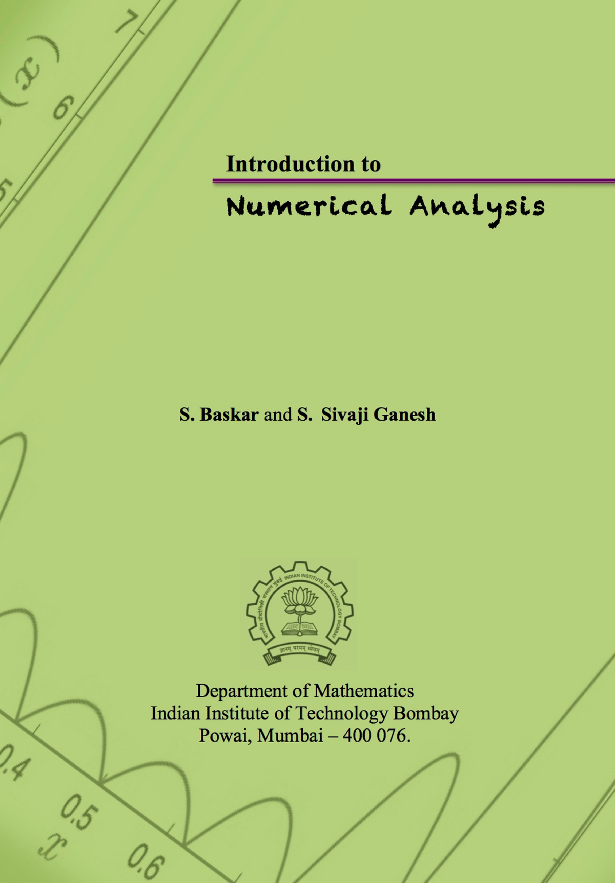 MA214 Lecturenotes - Entire Course Notes - Introduction To Numerical ...