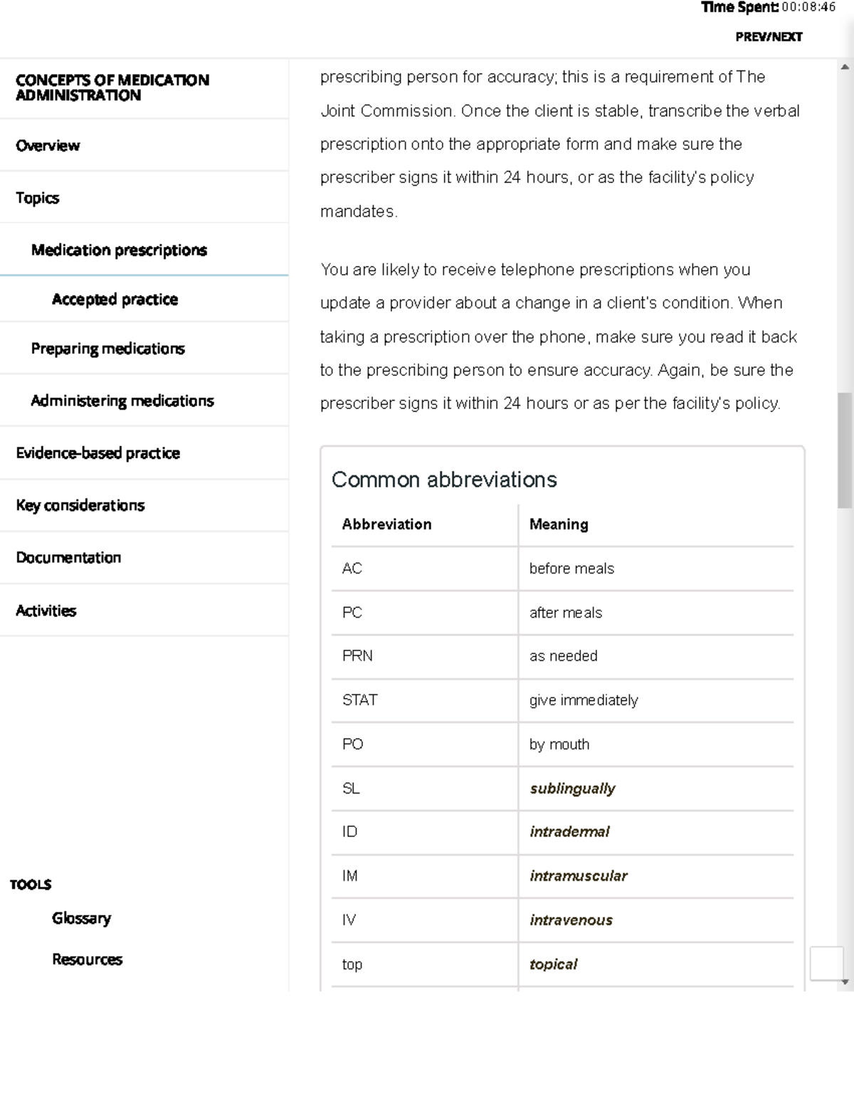 common-medication-abbreviations-time-spent-00-08-prescribing-person