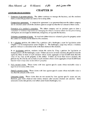 Ch02 - Book Solutions - CHAPTER 2 Note: The letter A indicated for a ...
