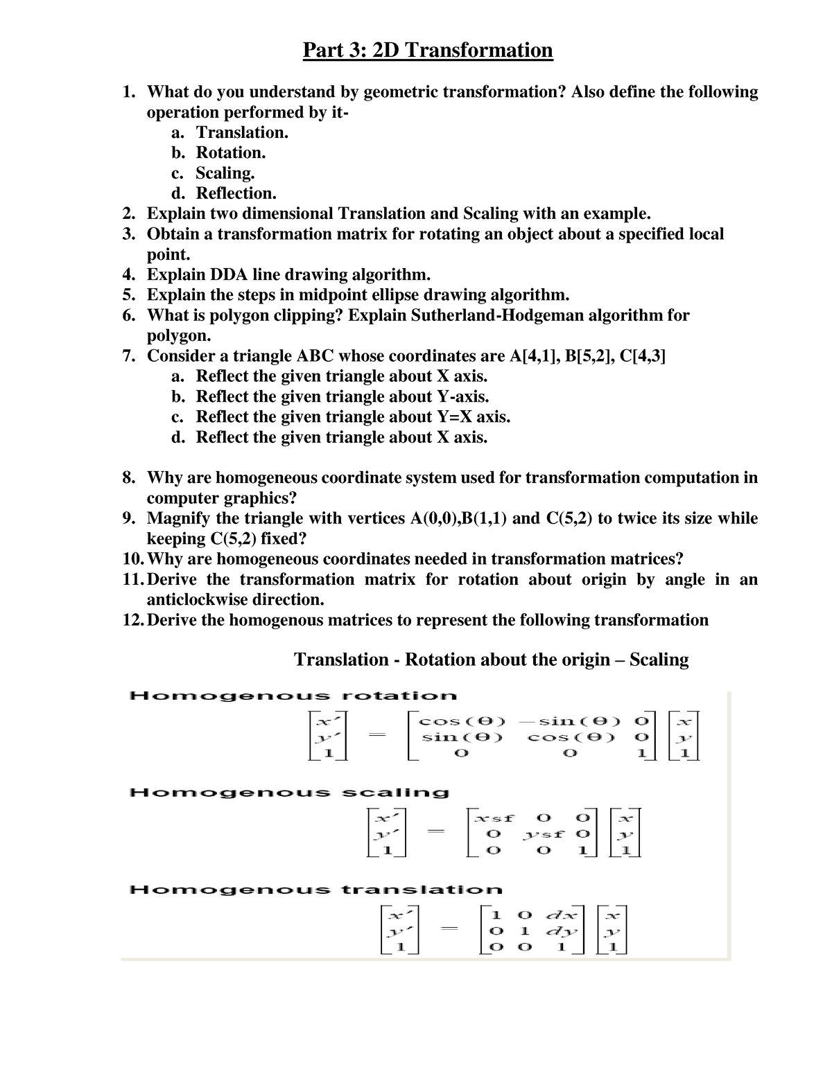 Rotation Part2 - Prac - Part 3: 2D Transformation 1. What Do You ...