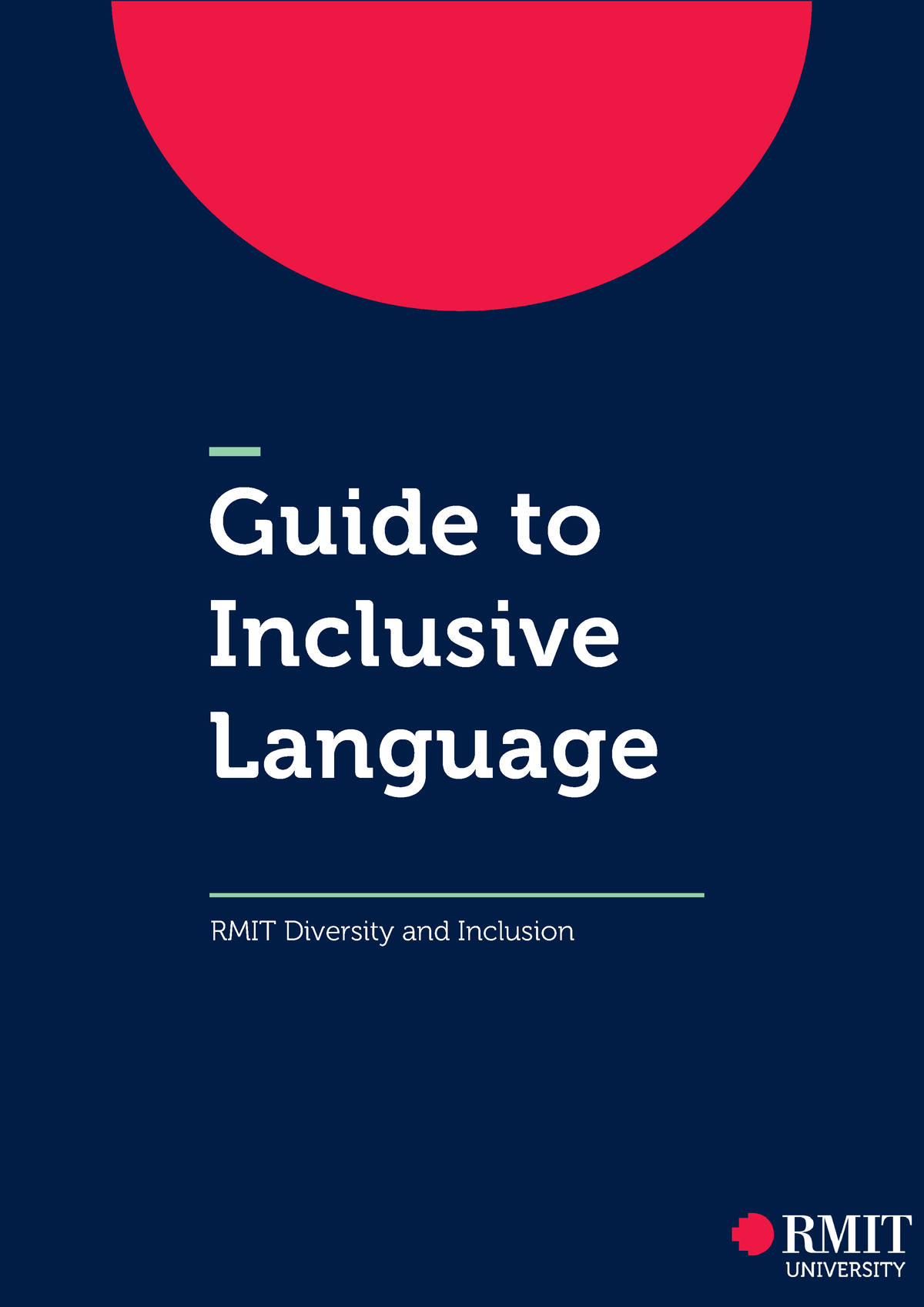 Guide-inclusive-language - – Guide To Inclusive Language RMIT Diversity ...