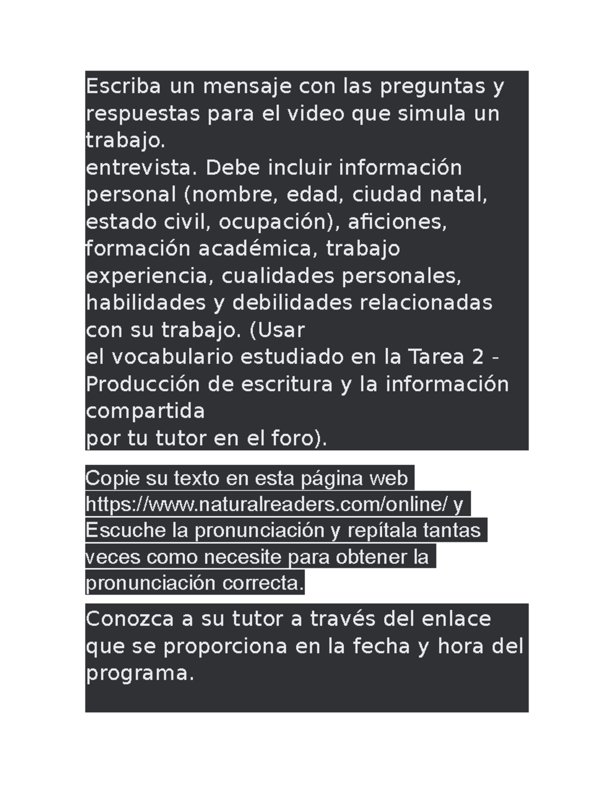 Insumos para la elaboración de Sofá. algebra lineal UNAD Studocu