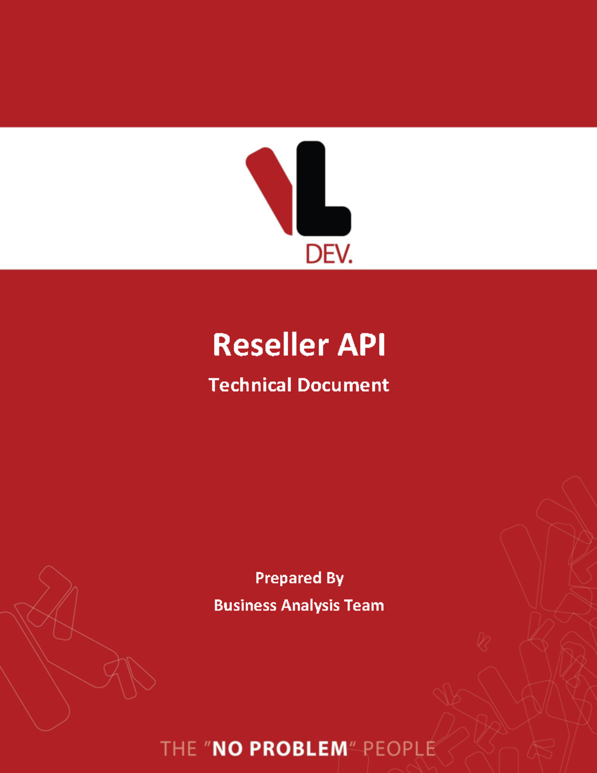 API Technical Document V1 - Reseller API Technical Document Prepared By ...