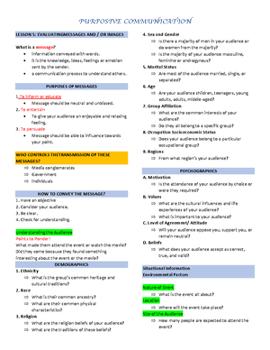 Speech- Purposive communication - PURPOSIVE COMMUNICATION SPEECH How to ...