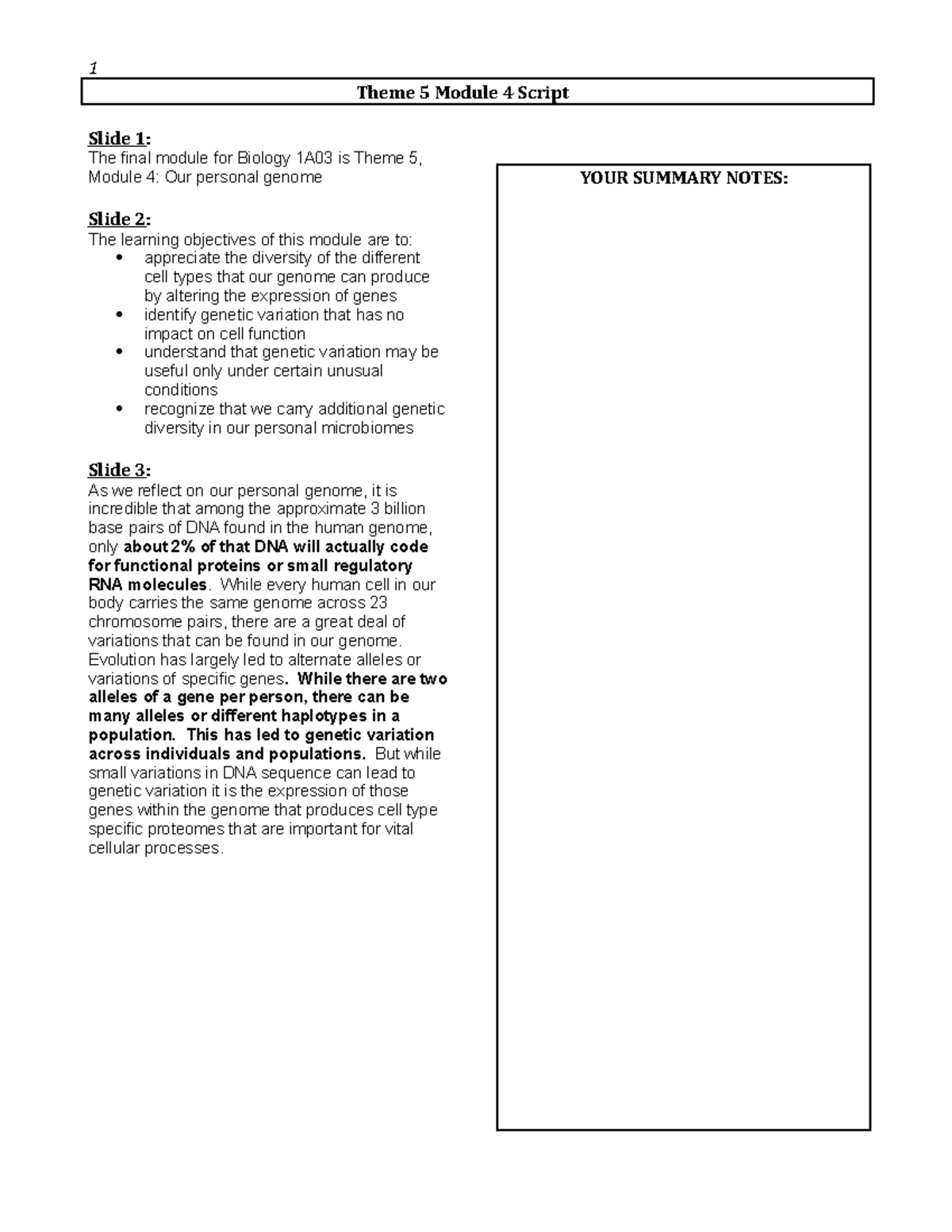 Theme 5Module 4Script W 2021 - Theme 5 Module 4 Script Slide 1: The ...