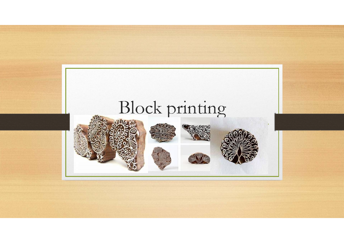 Block printing - Block printing What is block printing? Woodblock ...
