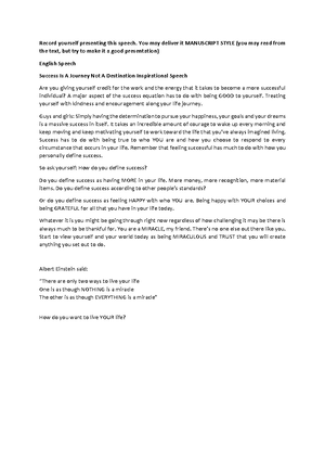 Basic informative speech outline format inf 2 - BASIC INFORMATIVE ...