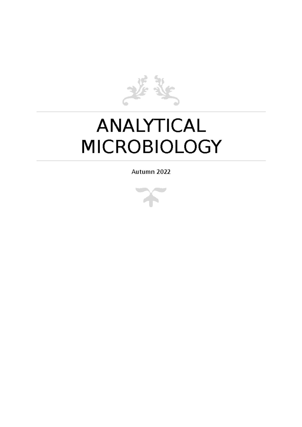 Analytical Microbiology Autumn 2022 Notes Modules 1 7 ANALYTICAL   Thumb 1200 1698 