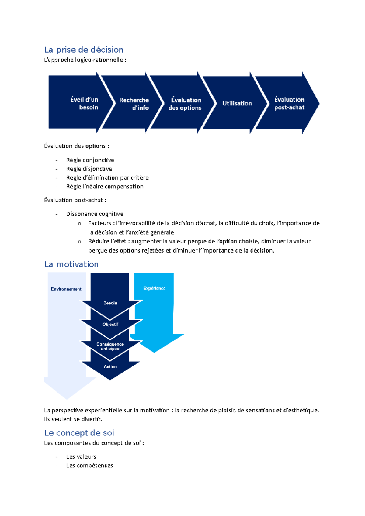 Revision final consommateur - La prise de décision L’approche logico ...