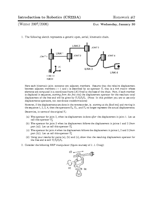 cs223a introduction to robotics