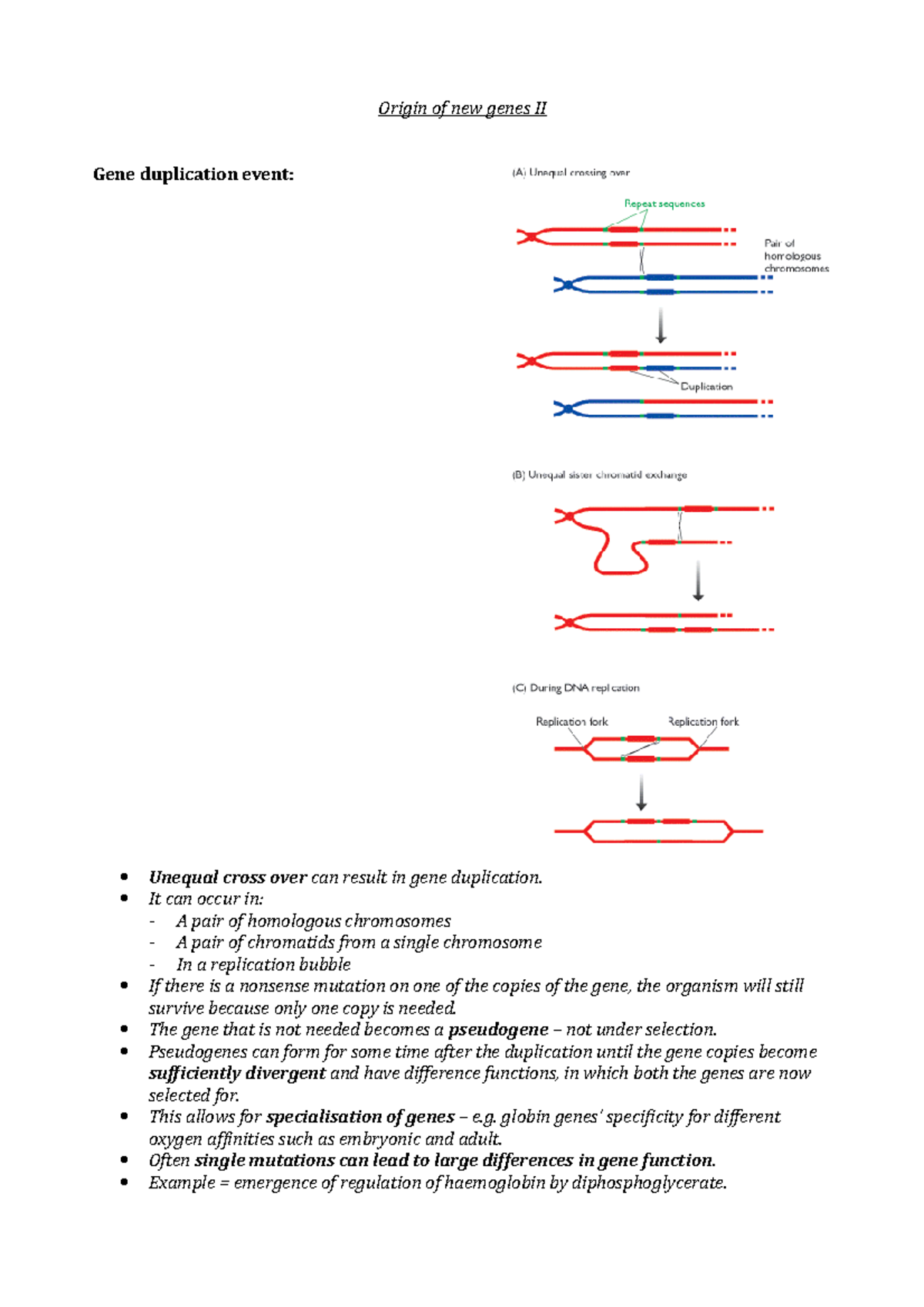 lec-26-origin-of-new-genes-ii-origin-of-new-genes-ii-gene-duplication