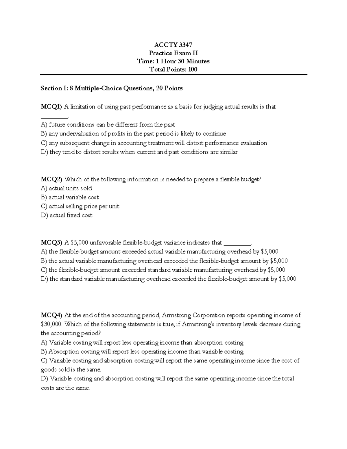 Practice Exam II - Deprecated API usage: The SVG back-end is no longer ...