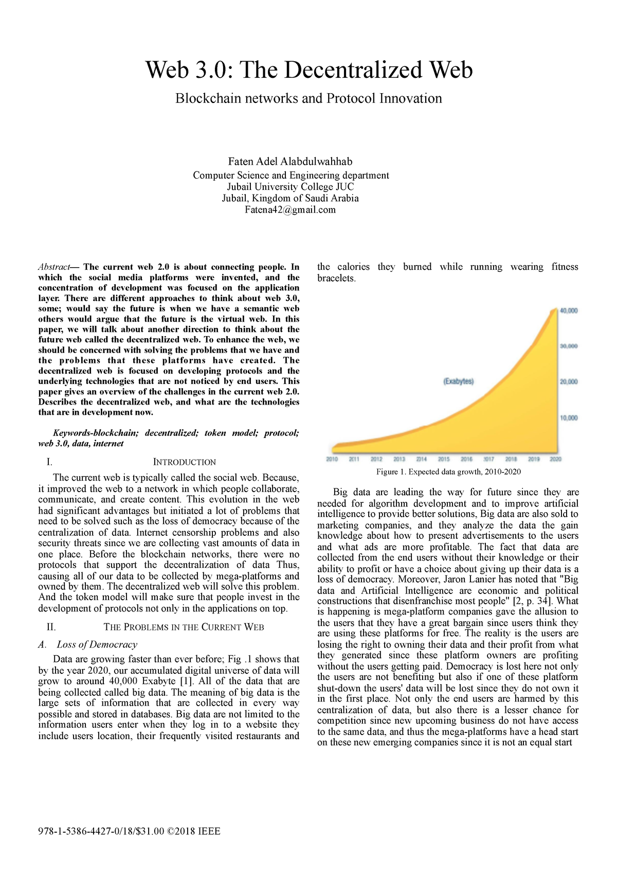 literature review on web 3.0