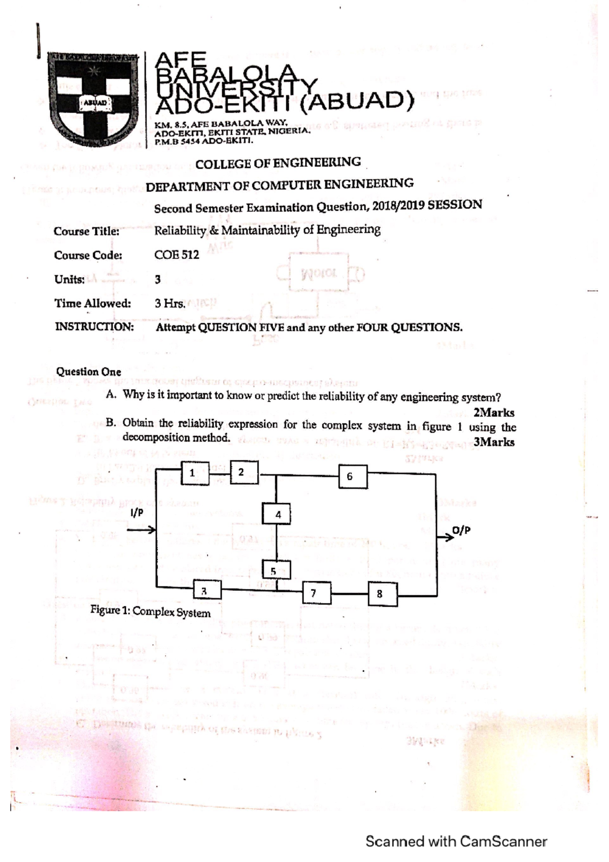 PQ 500level COE - effe - Computer Application to chemical Engineering ...