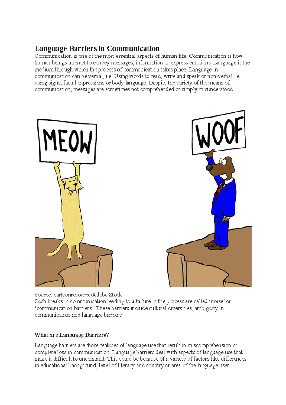 For The Future Directors And Actors Language Barriers In 