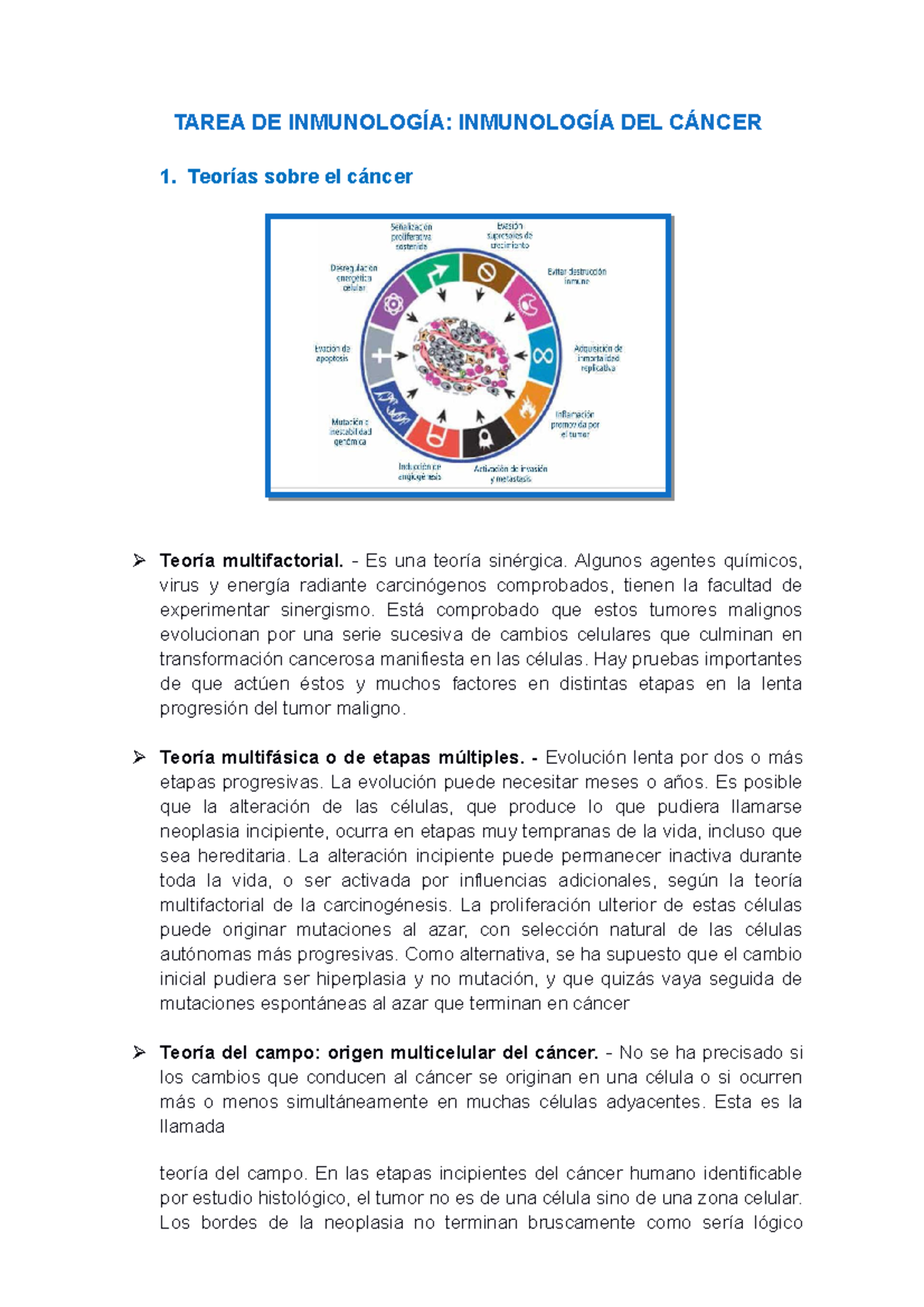 Panarteritis Nodosa TAREA DE INMUNOLOG A INMUNOLOG A DEL C NCER 1 