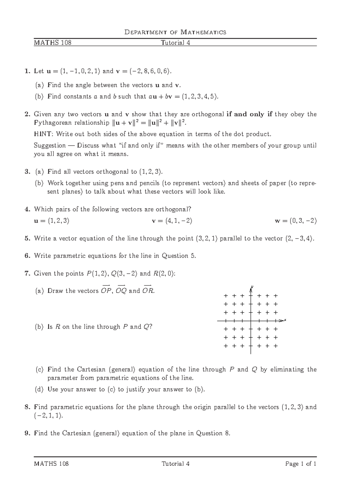 Tutorial 4 - Will be very helpful for the exam and exam study ...