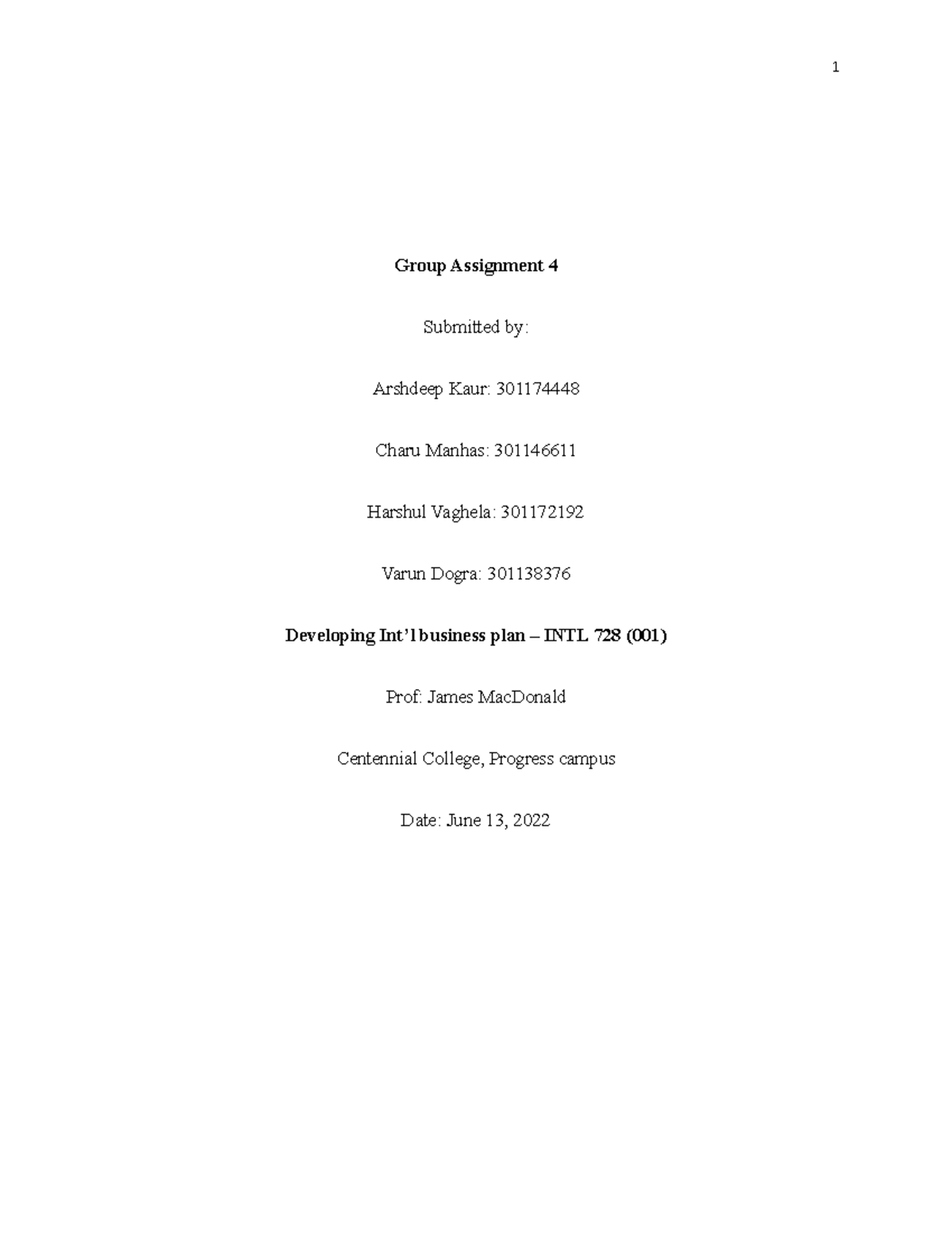 JRM CC INTL728 Assignment 4 R - Group Assignment 4 Submitted by ...