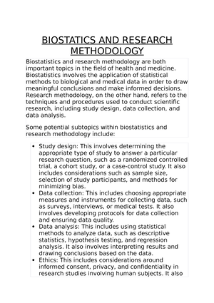 Biostats 1-3 - 1. Biostatistics: Definition Applications Methods ...