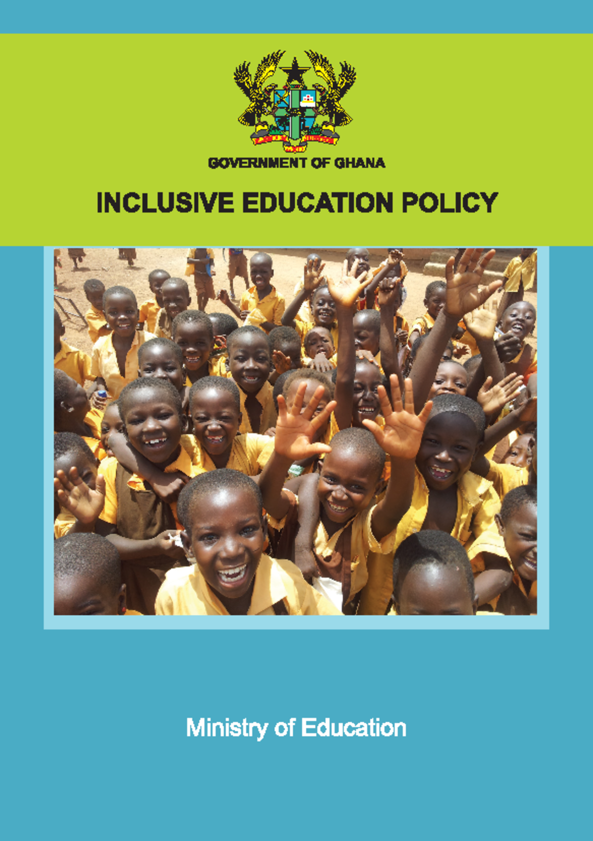 Inclusive Education Policy official document - INCLUSIVE EDUCATION ...