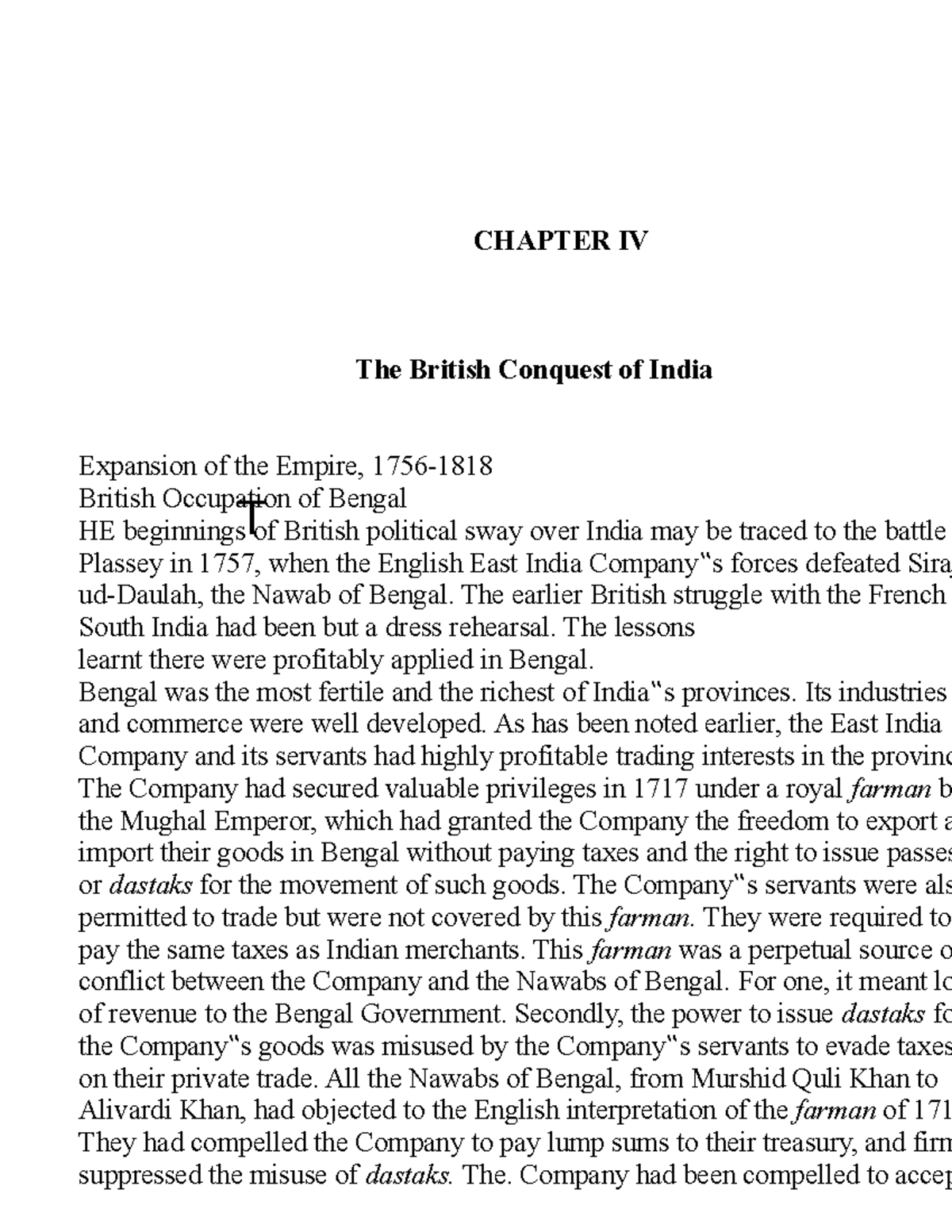 history-of-india-1707-1818-chapter-iv-the-british-conquest-of-india