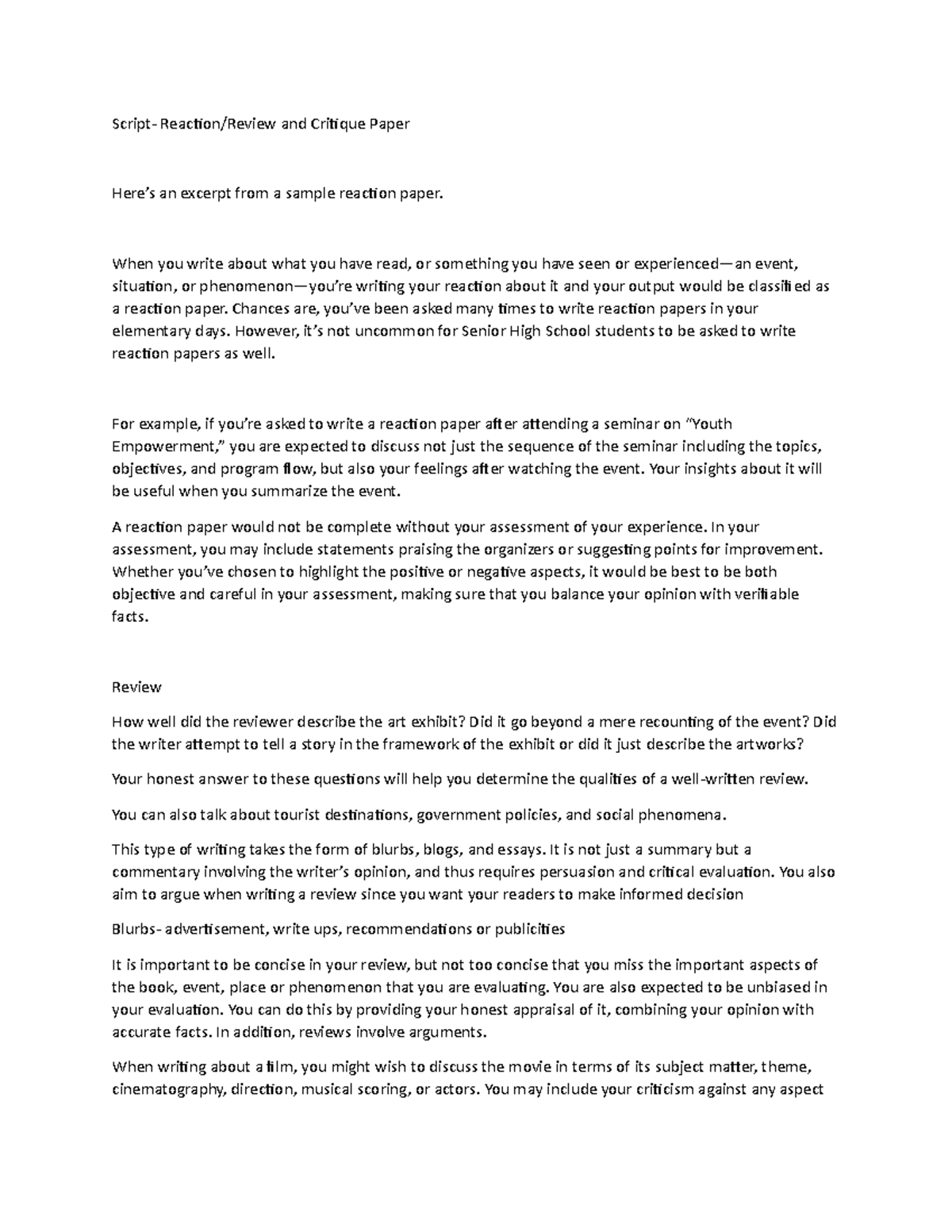 Script of ENglish and Study Skills in Language - Electronic Circuit ...