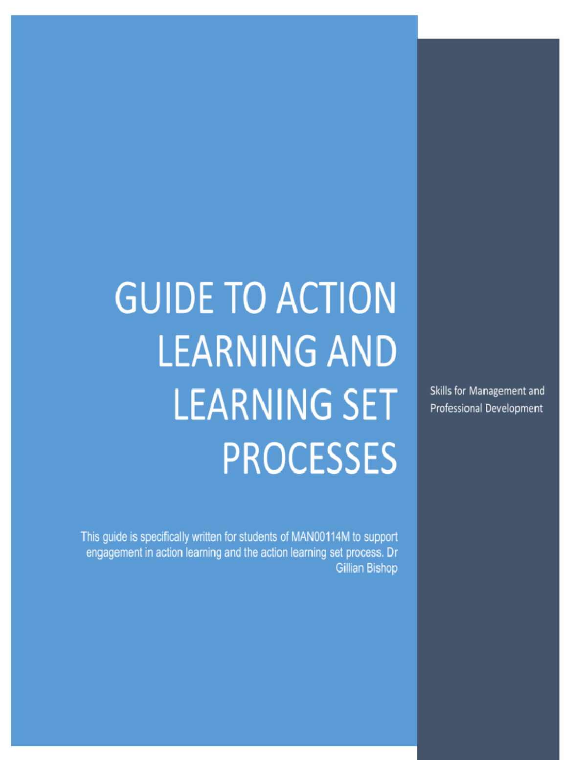 Guide to action learning (8) - Google Docs - Skills for Management and ...