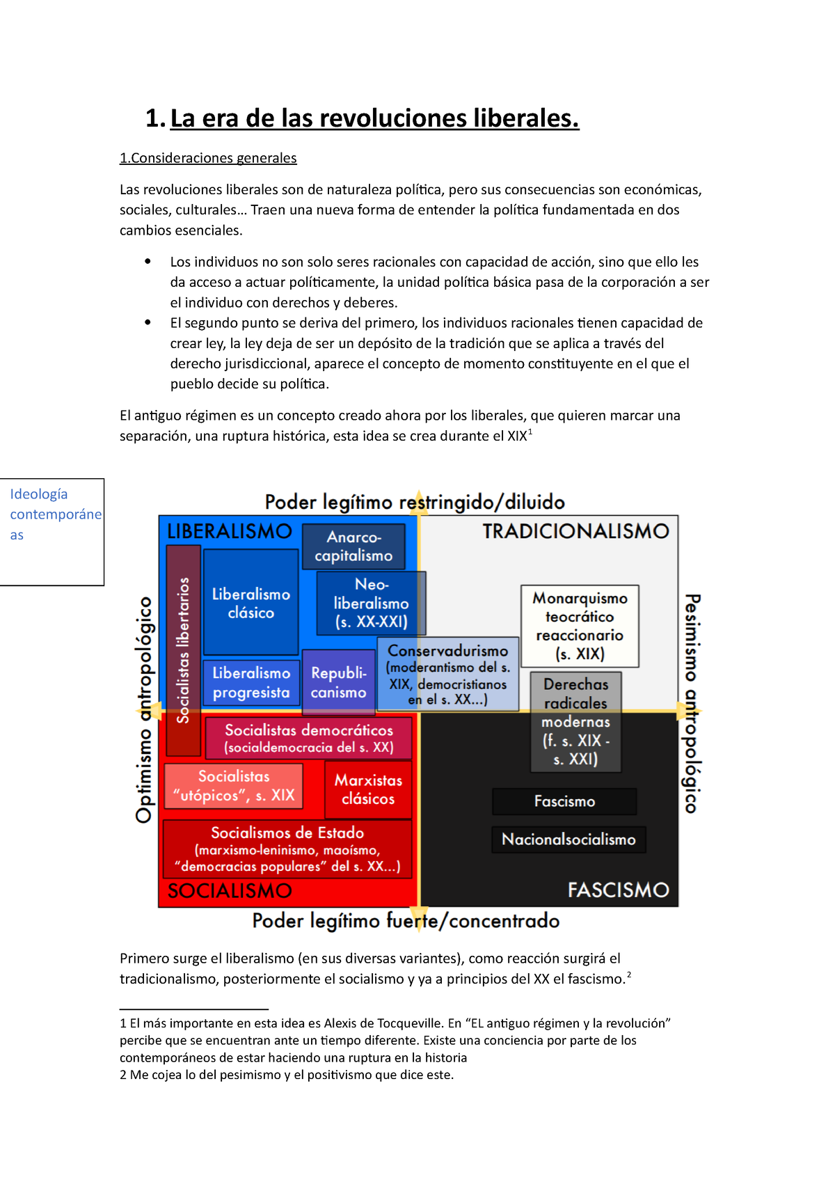 1. La Edad De Las Revoluciones Liberales - 1. La Era De Las ...