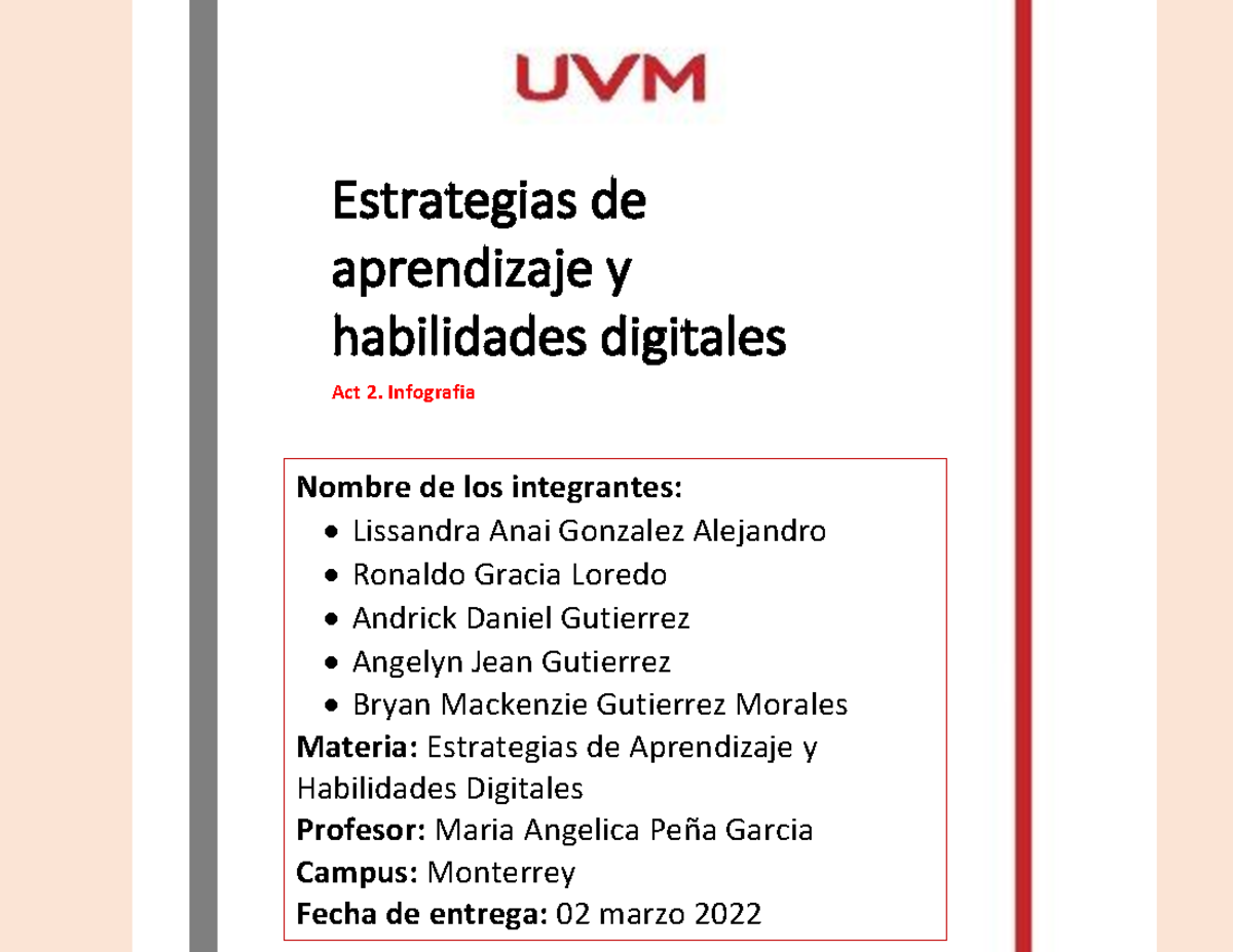 Infografia estra - Estrategias de aprendizaje y habilidades digitales