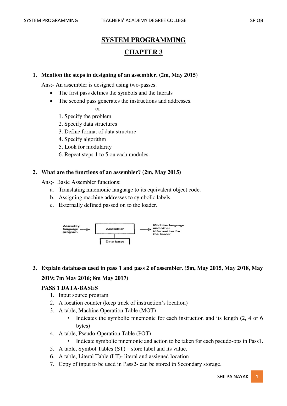 systemprogramming-unit-ii-system-programming-chapter-3-1-mention-the