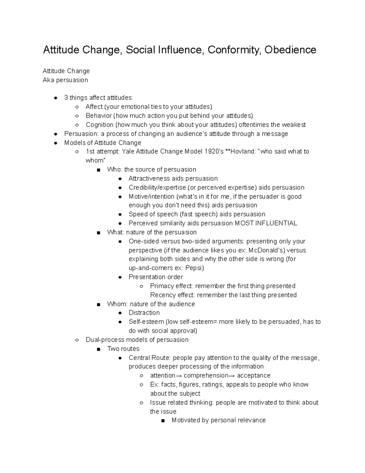 psyc-4-attitude-change-social-influence-conformity-obedience