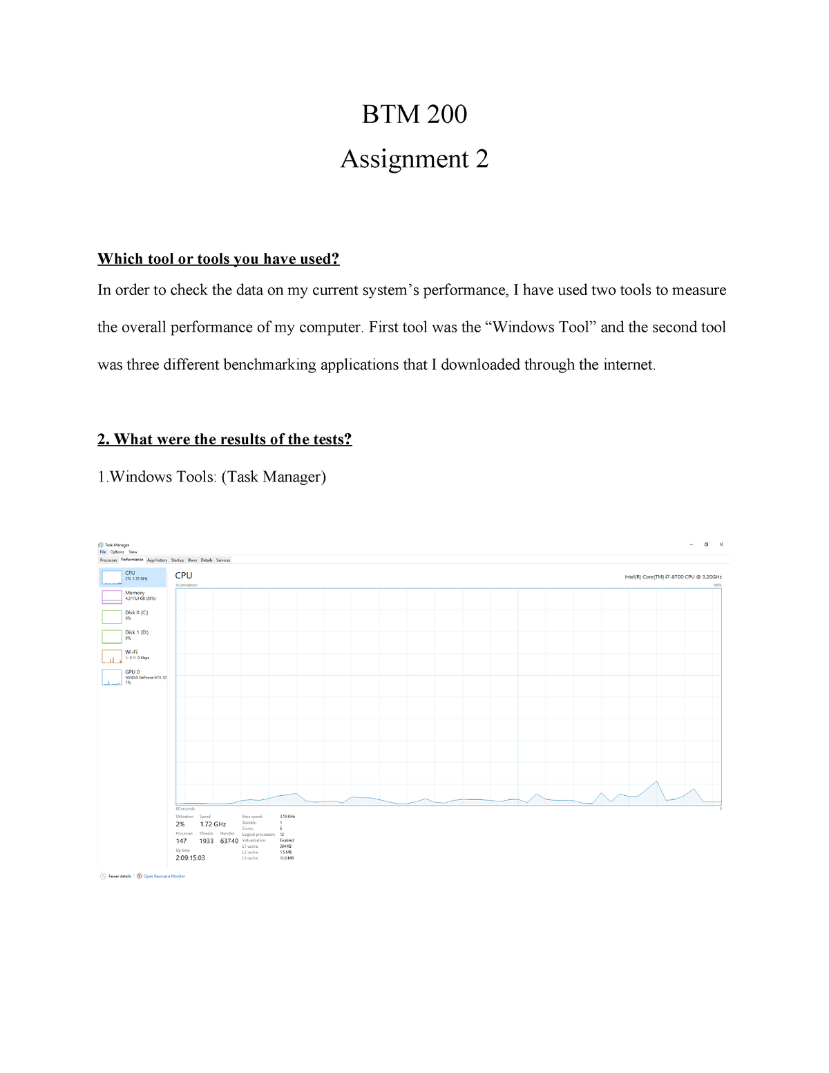 btm 200 assignment 2