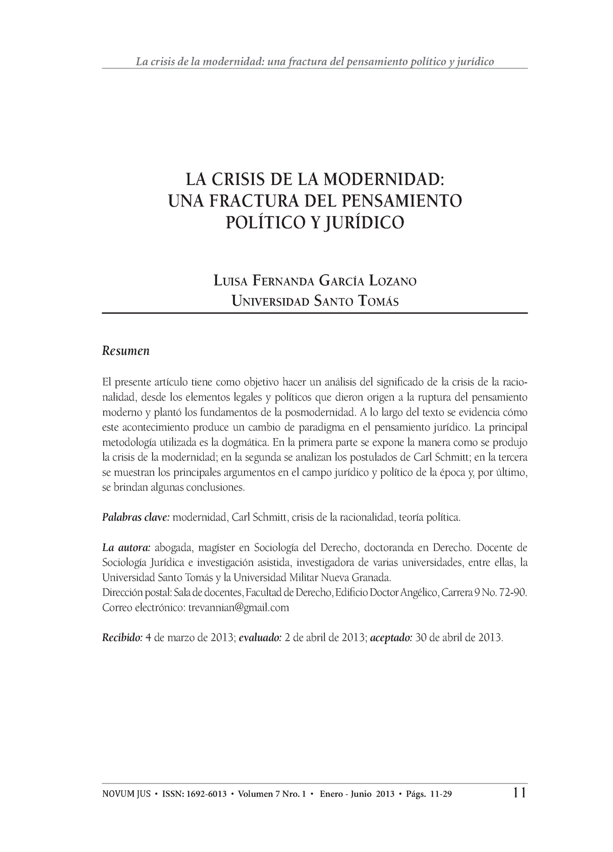 Crisis De La Modernidad La Crisis De La Modernidad Una Fractura Del