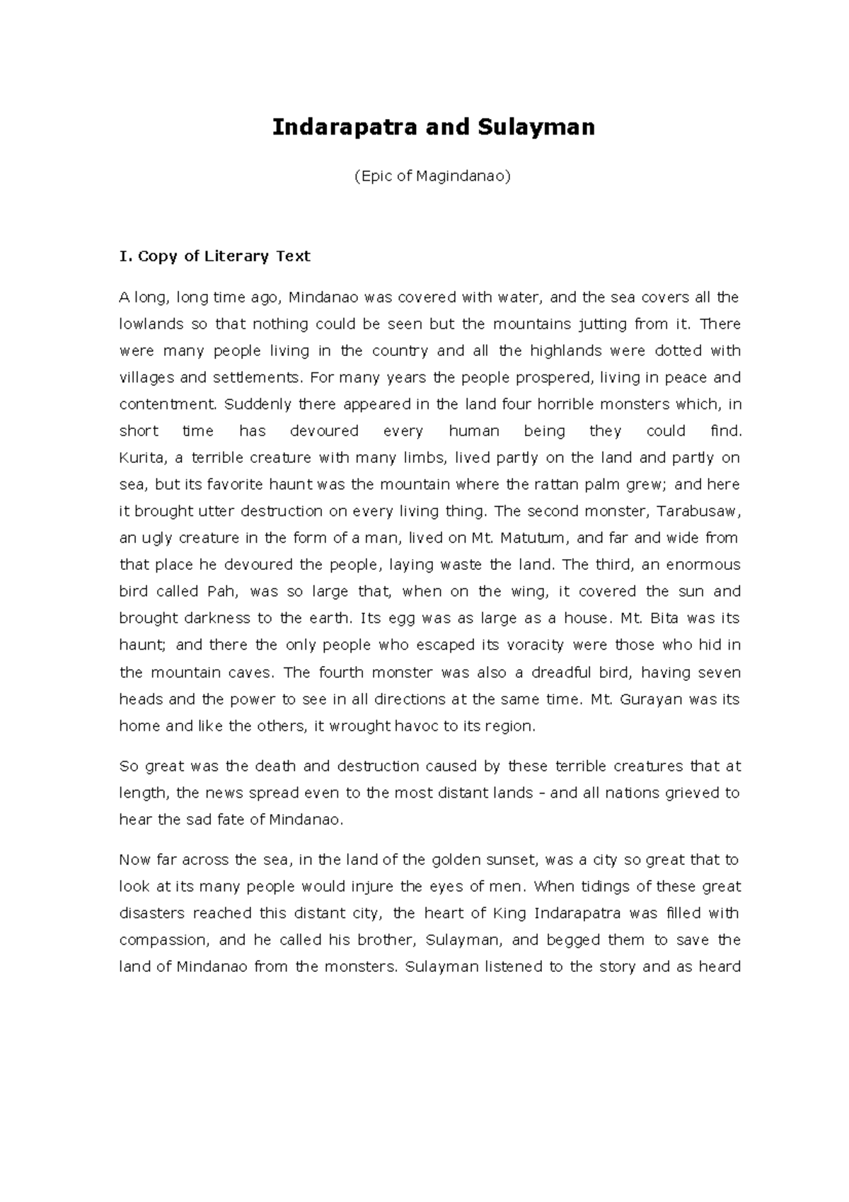 Aralin1 3 Indarapatra At Sulayman Pptx Indarapatra At vrogue.co