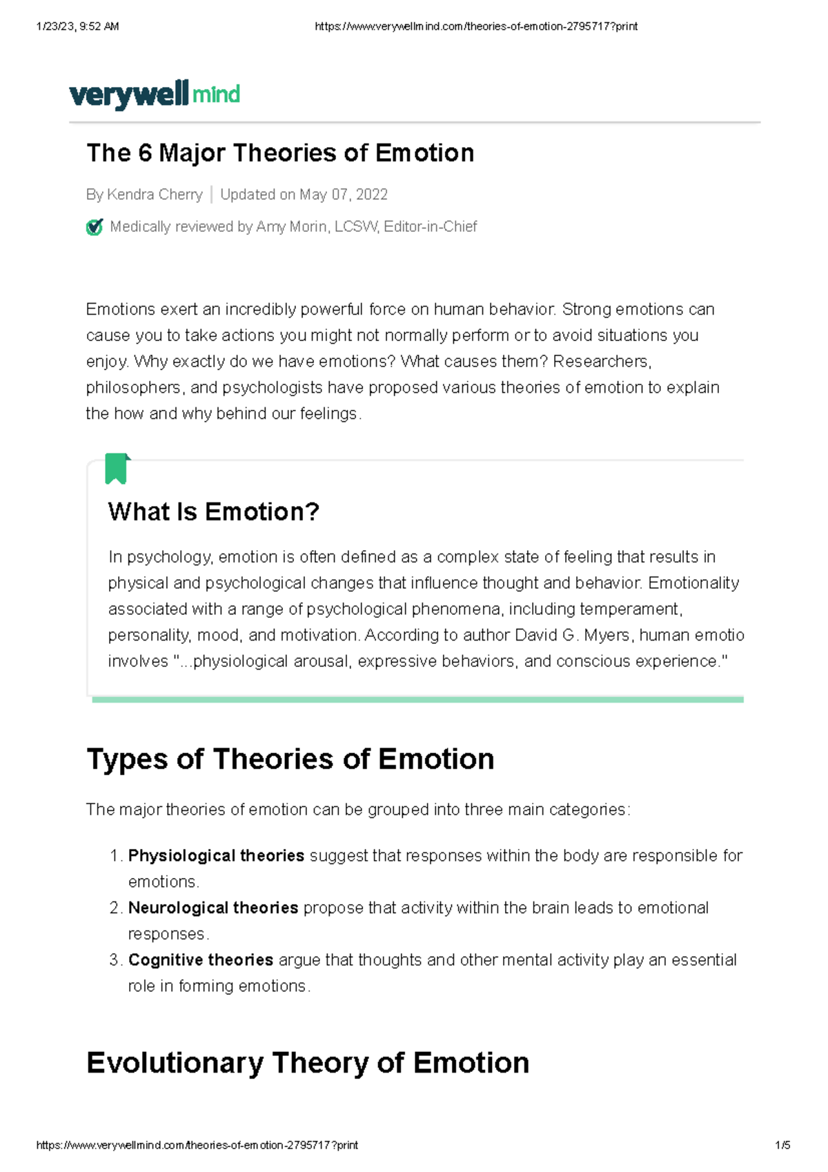 Theories-of-emotion-2795717 - The 6 Major Theories Of Emotion Emotions ...