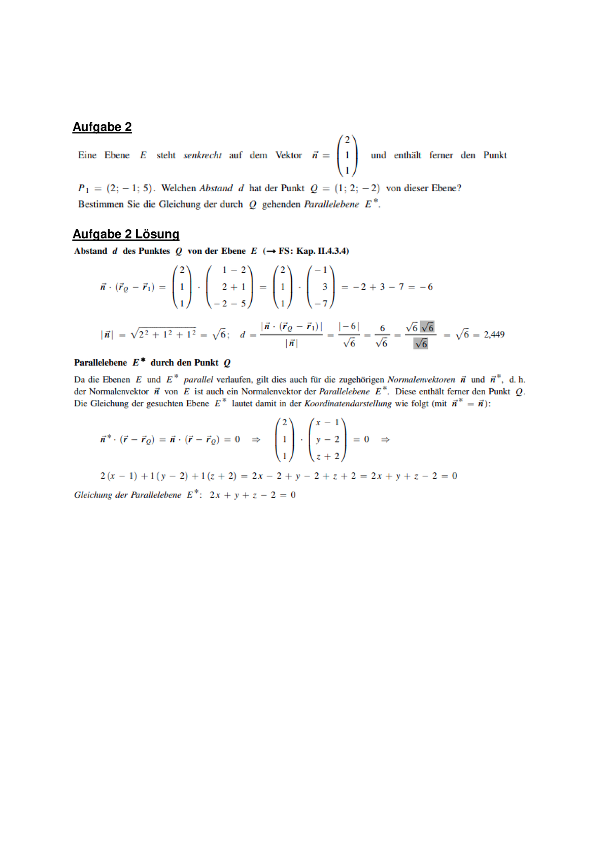 Übungen Mathe MB 2 - Wintersemester - Maschinenbau Konstruktion Und ...