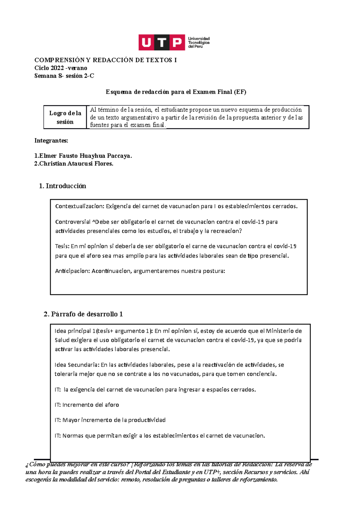 S08.s2-C Esquema Para EF ElmerfaustoS01.s2 - Química General ...