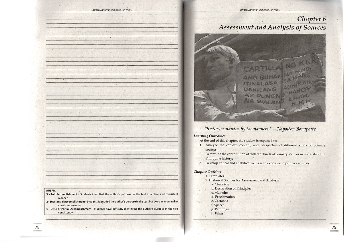 7 - Assessing Historical Data using Specific Templates - Readings in ...