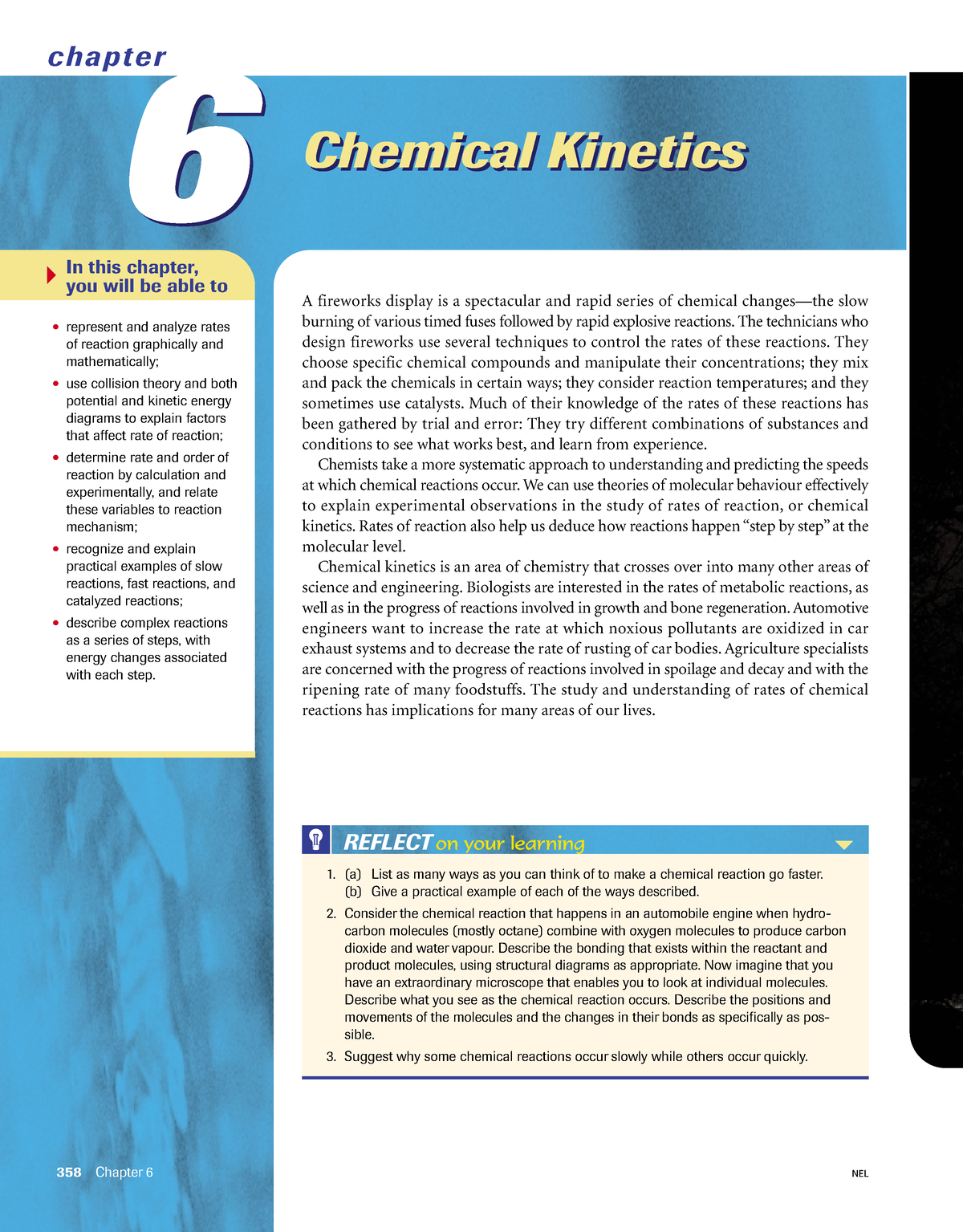 Ch6-chemical kinetics unit 2 - 66 Chemical Kinetics chapter Chemical ...