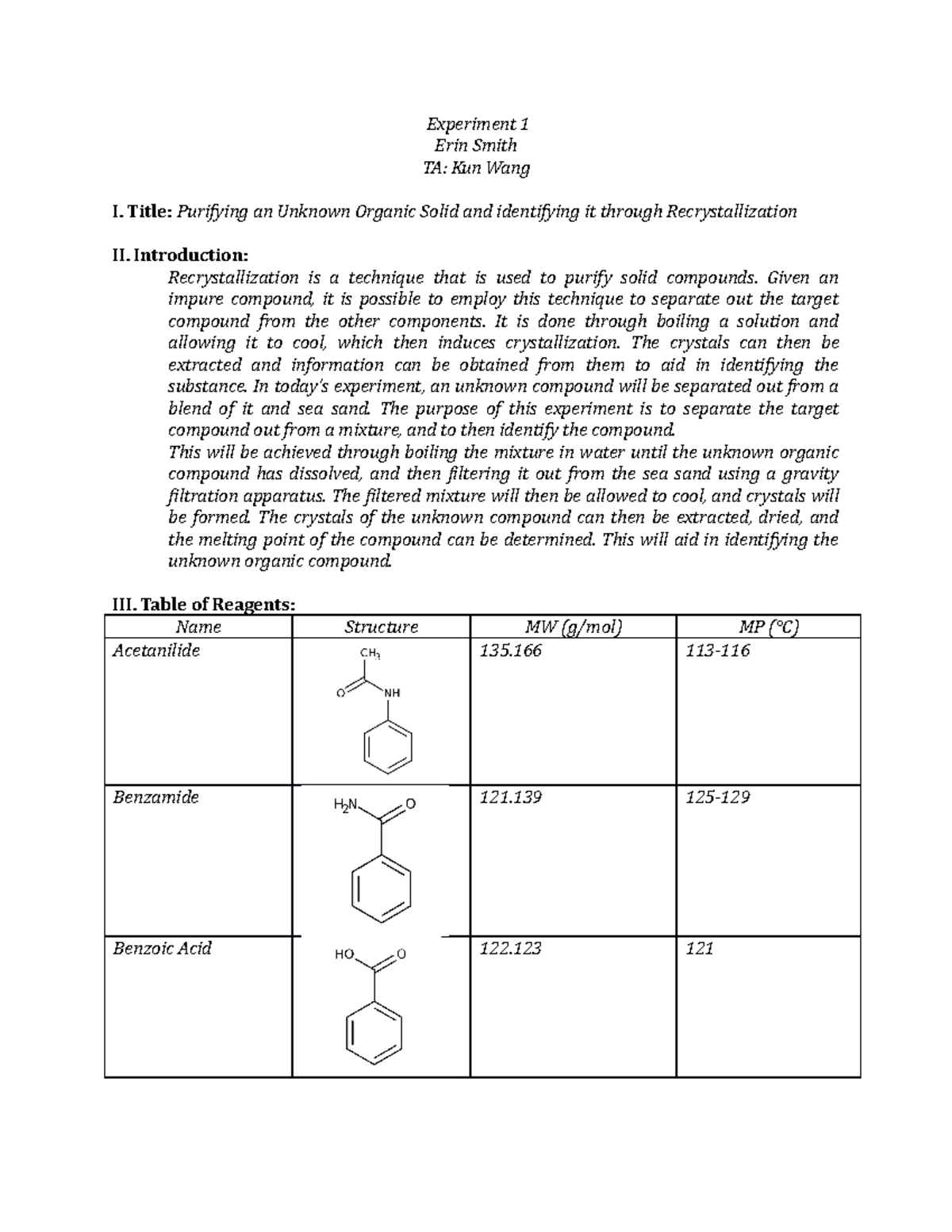 previous laboratory experiments